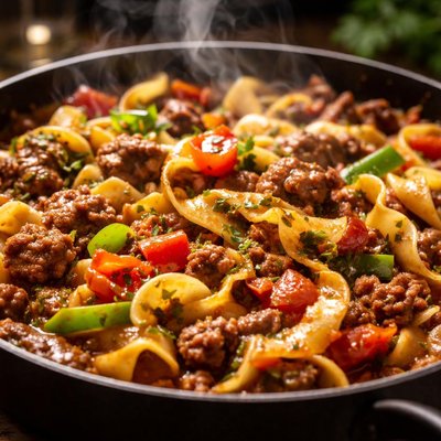 Image of Beefy Noodle One Pot Meal