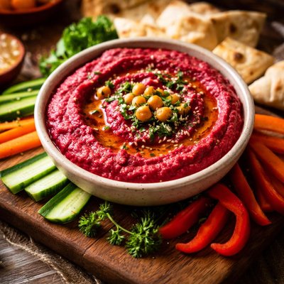 Image of Whole30 Beet Hummus