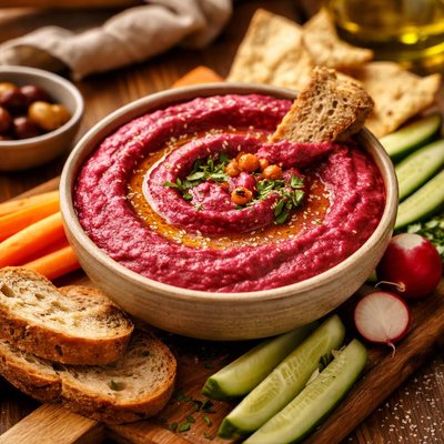 Image of Whole30 Beetroot Hummus