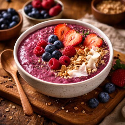 Image of Berry Bliss Smoothie Bowl