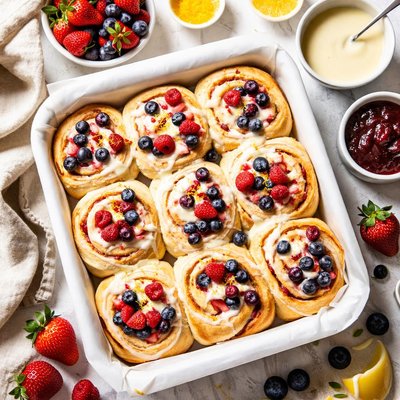 Image of Berry Breakfast Rolls