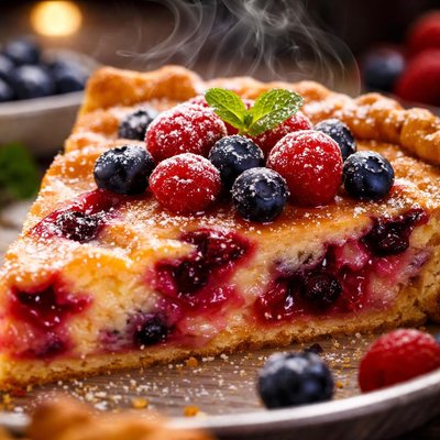Image of Berry Buttermilk Pie