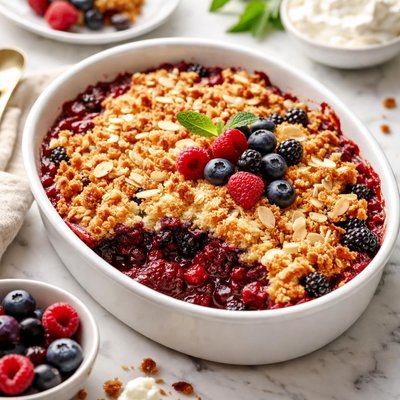 Image of Crumble de Bayas sin Frutos Secos