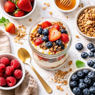 Image of Berry Crunch Parfait