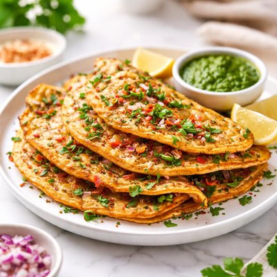 Image of Cheela de Besan Bajo en Sodio