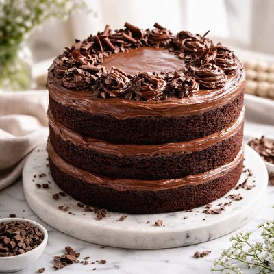 Image of Best Ever Chocolate Fudge Layer Cake