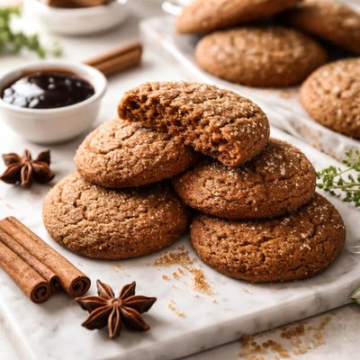 Image of Better for You Soft Molasses Cookies