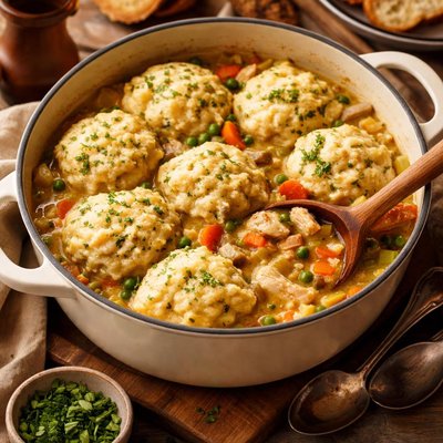 Image of Better Homes Chicken Stew with Dumplings
