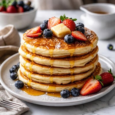 Image of Better Than Copycat Buttermilk Pancakes