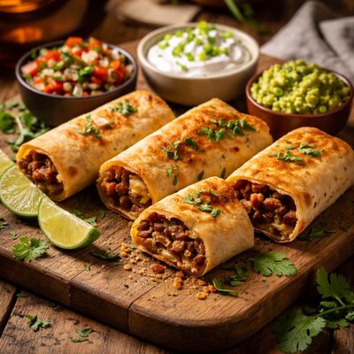 Image of Better Than Fried Chimichangas