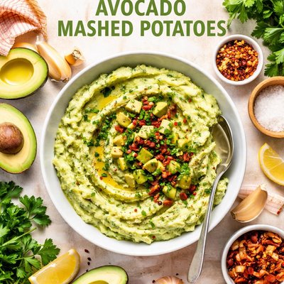 Image of Better Than Medicine Avocado Mashed Potatoes