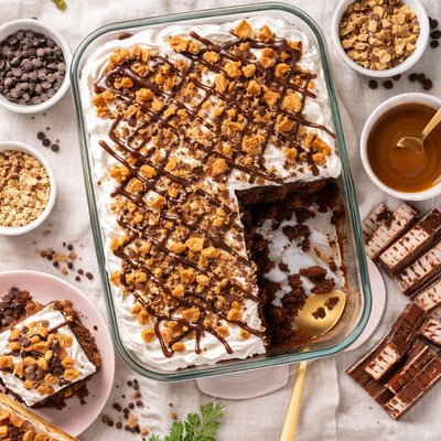 Image of Better Than Sex Cake Toffee Bar Cake