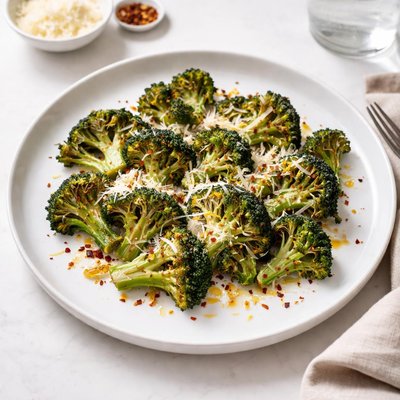Image of Better Than Sex Roasted Broccoli Parmesan