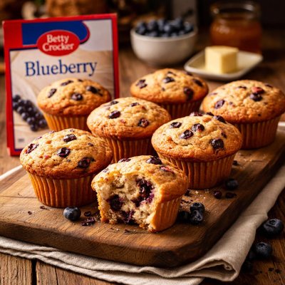 Image of Betty Crocker Blueberry Muffins