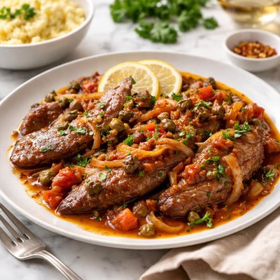 Image of Betty Crocker Liver with Piquant Sauce