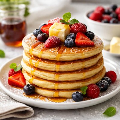 Image of Betty Fords Buttermilk Pancakes
