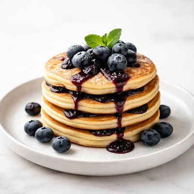 Image of Bewitching Blueberry Pancakes