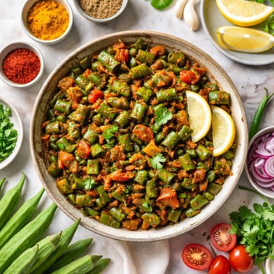 Image of Whole30 Bhindi Bhujiya