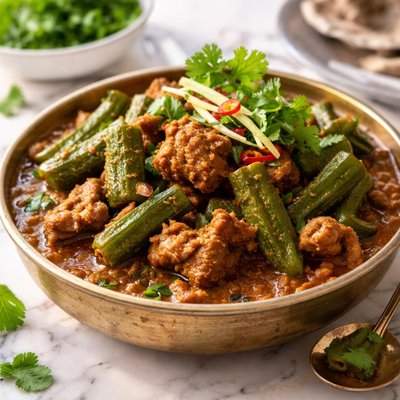 Image of Carne con okra