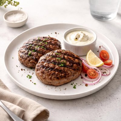 Image of Bifteki Hamburger Patties