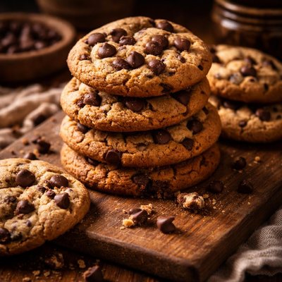 Image of Big and Yummy Choc Chip Cookies