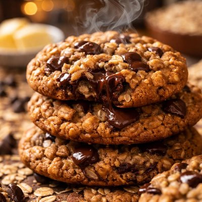 Image of Big Batch Chocolate Chip Oatmeal Cookies