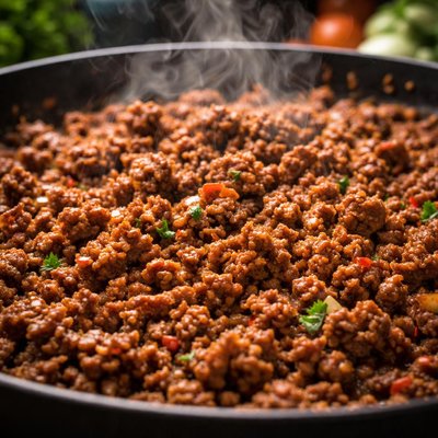 Image of Big Batch Cooked Ground Beef