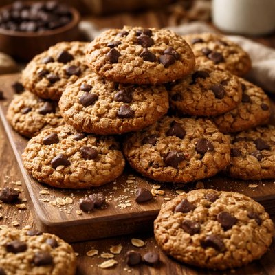 Image of Big Batch Oatmeal Chocolate Chip Cookies