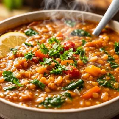 Image of Big Batch Red Lentil Soup