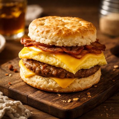 Image of Big Breakfast Biscuit Sandwich