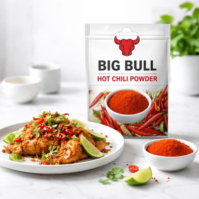 Image of Big Bull Hot Chili Powder