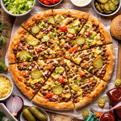 Image of Big Mac Pizza