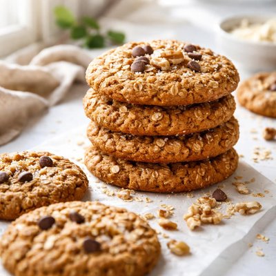 Image of Big Old Fashioned Oatmeal Cookies
