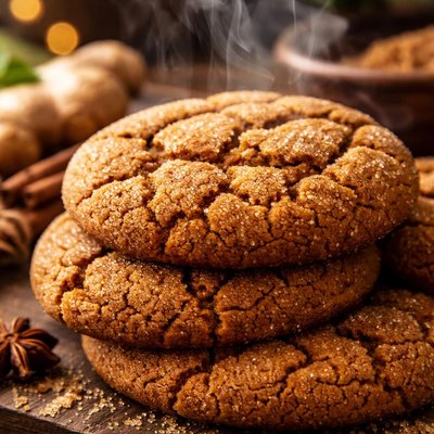 Image of Big Soft Ginger Cookies from the Allrecipes Website