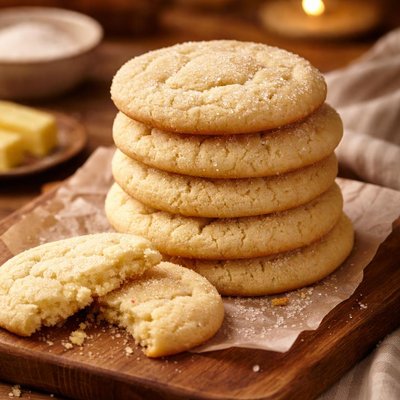 Image of Big White Soft Sugar Cookies