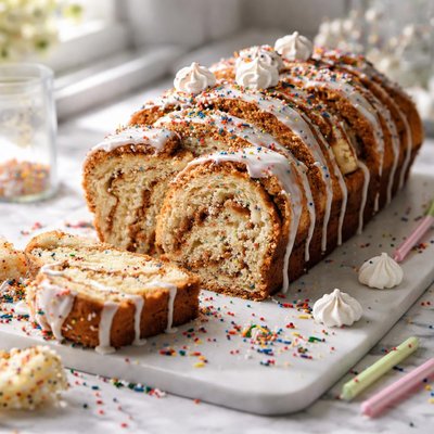 Image of Birthday Cake Babka