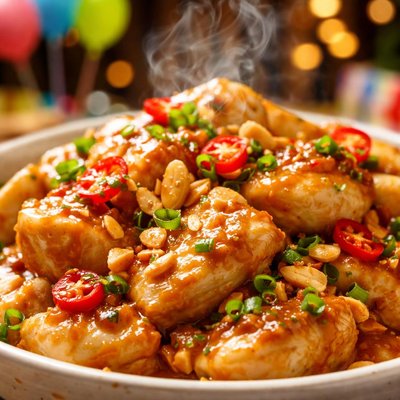 Image of Birthday Peanut Butter Chicken