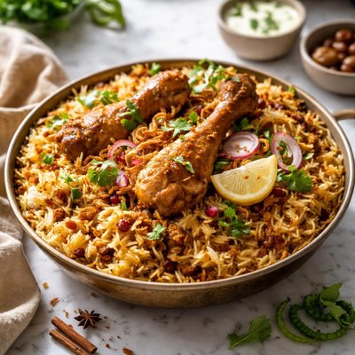 Image of Biryani with Murgh Chicken