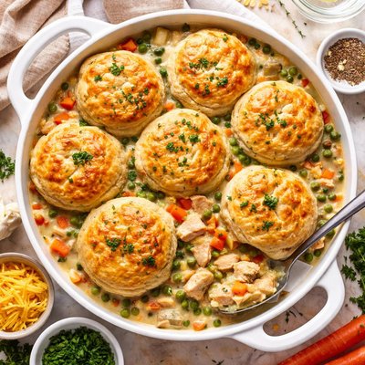 Image of Biscuit Topped Chicken Pot Pie