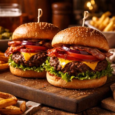 Image of Bison Burgers