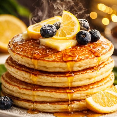 Image of Bisquick Buttermilk Lemon Pancakes