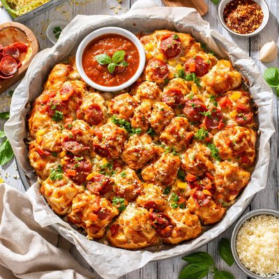 Image of Bisquick Pizza Pull Apart Bread