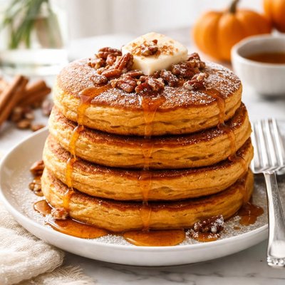 Image of Bisquick Pumpkin Puff Pancakes