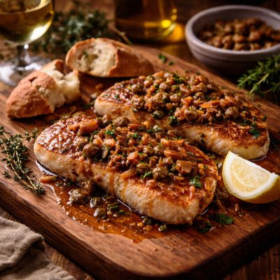 Image of Bistecca D Ippogloss Alla Genovese