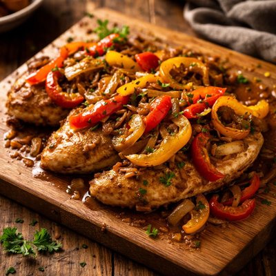 Image of Bistro Chicken with Peppers