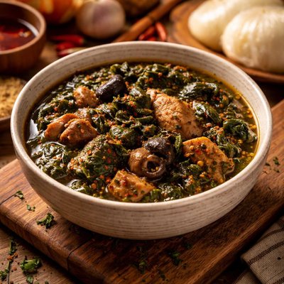 Image of Whole30 Bitterleaf Soup