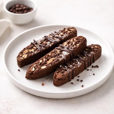 Image of Bittersweet Chocolate Biscotti