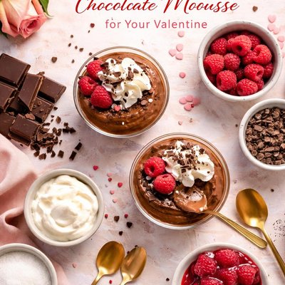 Image of Bittersweet Chocolate Mousse for Your Valentine