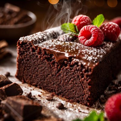 Image of Bittersweet Flourless Chocolate Cake