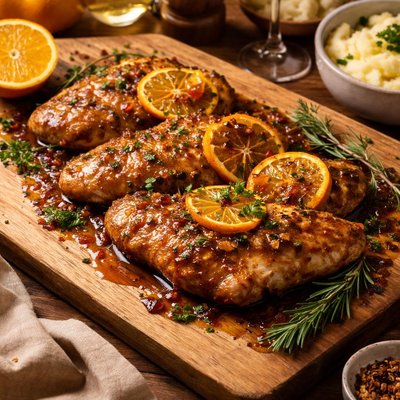Image of Bittersweet Grand Marnier Chicken